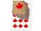 Canada Maple Leaf Temporary Tattoo Water Resistant Fake Body Art Set Collection (1 Sheet)